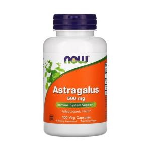 Astragalus 500mg Now 100 Cápsulas Vegetariana