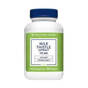 Milk Thistle Extract 175mg The Vitamin Shoppe 100 Cápsulas