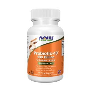 Probiotic 100 Billion Now 60 Cápsulas Vegetariana