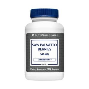 Saw Palmetto Berries 540mg Men's The Vitamin Shoppe 100 Cápsulas