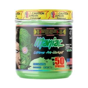 Pré-Treino Maniac Extreme Terror Labz 300g Green Apple