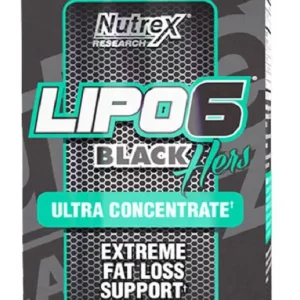 Lipo 6 Black Hers Ultra Concentrado 60 Black Cápsulas Nutrex Research