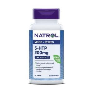 5- HTP Time Release Natrol 200mg 30 Tablets