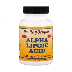 Alpha Lipoic Acid 300mg Healthy Origins 60 Cápsulas Vegetariana