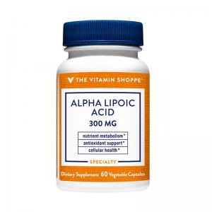 Alpha Lipoic Acid 300mg The Vitamin Shoppe 60 Cápsulas