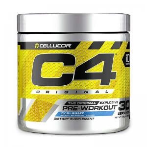 Pré-treino C4 Original Cellucor ID.S 195g Icy Blue Razz 30 Servings