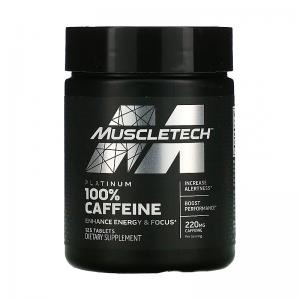Platinum 100% Caffeine 220mg Muscletech 125 Tablets