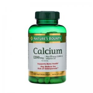 Calcium 1200mg + Vitamin D3 Nature's Bounty 120 Softgels