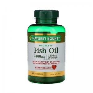 Fish Oil 2400mg Nature's Bounty 90 Coated Softgels