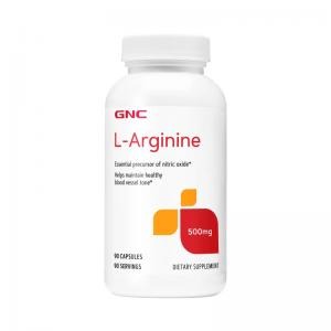 L-Arginine GNC 500mg 90 Cápsulas