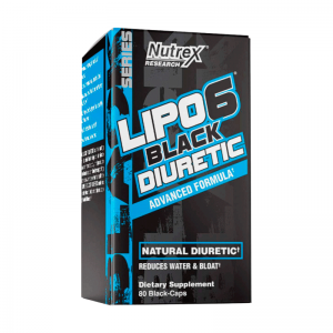 Lipo 6 Black Diuretic Nutrex 80 Black Cápsulas