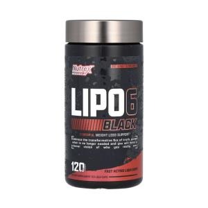 Lipo 6 Black Powerful Nutrex 120 Cápsulas