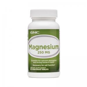 Mineral de Magnesium 250mg 90 Vegetarian Tablets GNC