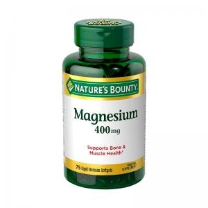 Magnesium Oxide 400mg 75 Softgels Nature's Bounty