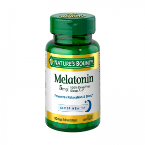 Melatonina 5mg 90 Cápsulas Natures Bounty