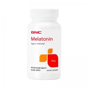 Melatonina 5mg GNC 60 Tablets Vegetariano