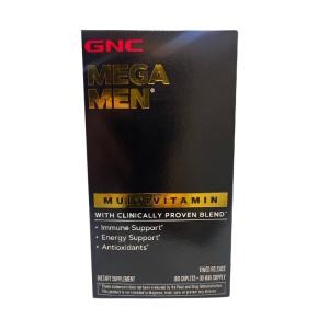 Multivitamínico Mega Men GNC 180 Cápsulas