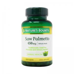 Saw Palmetto Nature's Bounty 450mg 100 Capsules