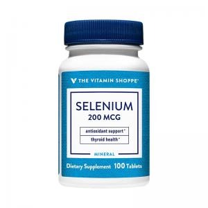 Selenium 200mcg The Vitamin Shoppe 100 Tablets