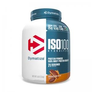 Whey Protein Dymatize ISO 100 Hidrolyzed 5lb 2.3kg Chocolate Peanut Butter