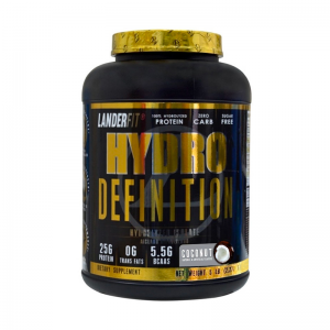 Whey Protein Hidrolisado Hydro Definition Landerfit 5lb 2.53kg Coconut Landerfit