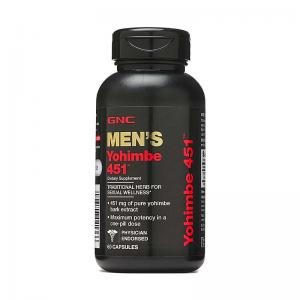 Men's Yohimbe 451mg GNC 60 Cápsulas