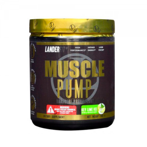 Pré Treino Muscle Pump 300g Key Lime Ice Landerfit